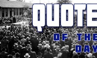 Quote Of The Day, January 28, 2015