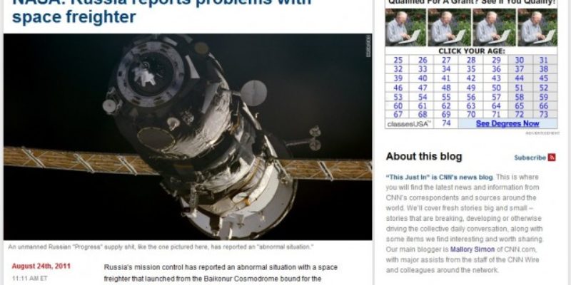 CNN Gets It Right, Accidentally, On Russian Space Failure