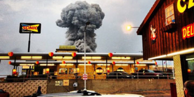 VERY, VERY BAD: The Explosion Outside Of Waco, Texas