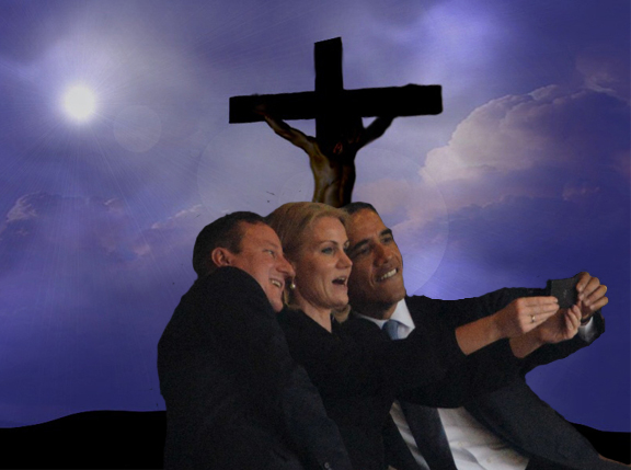 crucifixion selfie