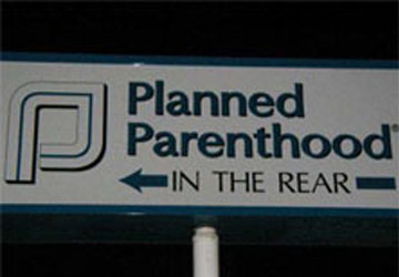 planned parenthood in the rear