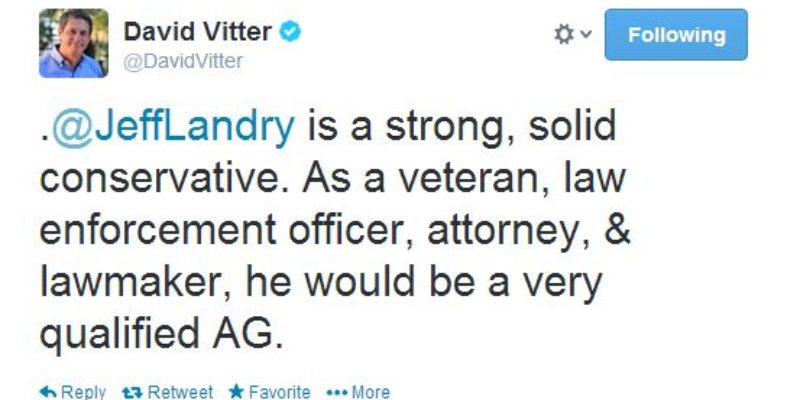 BREAKING: Landry Announces For Attorney General