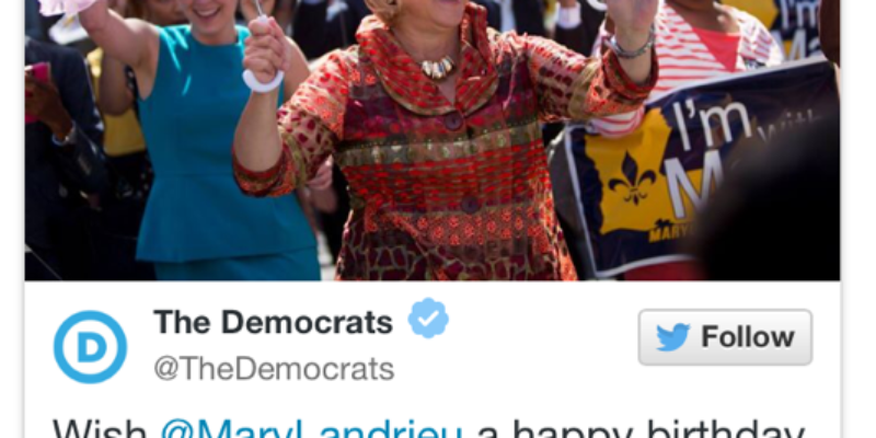 LOL! The DNC And Mary Landrieu Are The Laughing Stock Of Twitter