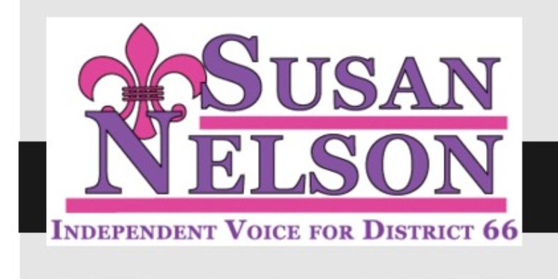 HUDSON: Susan Nelson – the “Independent” in the District 66 Race