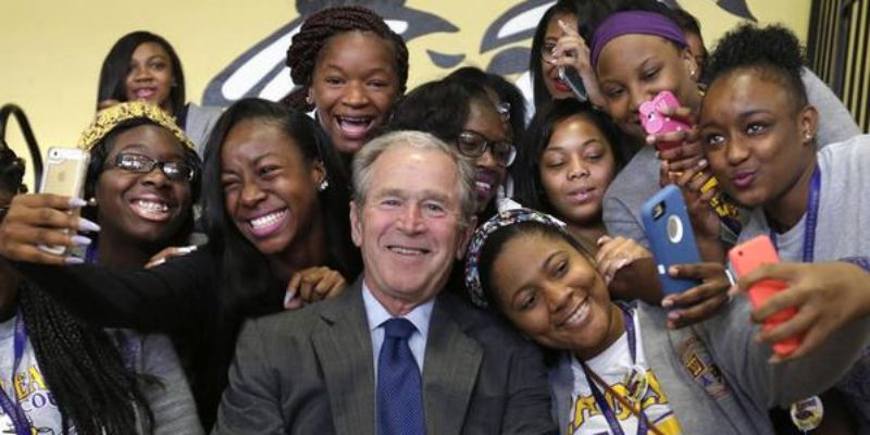 FAIL: George W Bush’s New Orleans Visit For Hurricane Katrina Draws Exactly One Protester