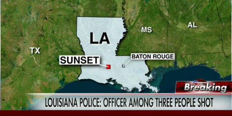 UPDATED: Sunset Police Officer Confirmed Dead, One Other Dead And Two Injured Following Southwest Louisiana Shooting