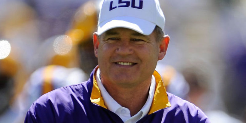 UPDATED: Miles Is Out As LSU’s Coach, And Cam Cameron Was Also Fired As Offensive Coordinator