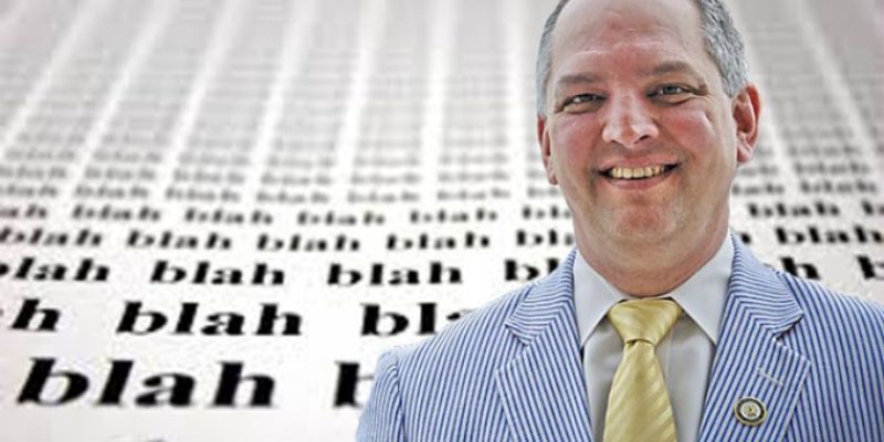 John Bel Edwards Names A Bunch Of Old School Hacks To His Transition Team