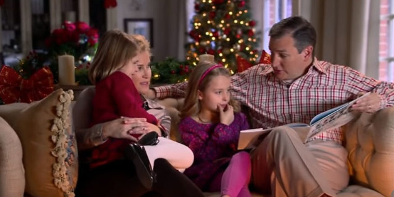 The Ted Cruz Christmas Classics Commercial