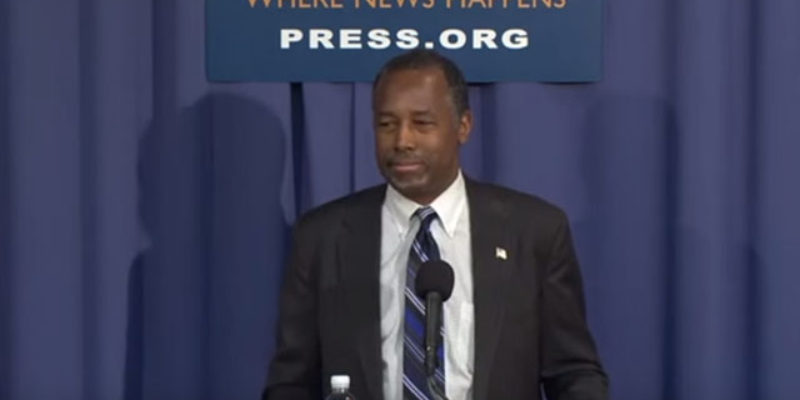 Here’s Video Of Ben Carson Making Things Worse