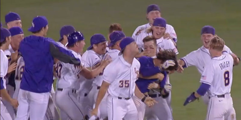 How About That Crazy LSU Win Last Night?