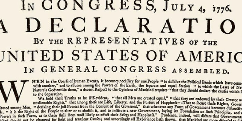 BLANCO: What Can We Learn From The Declaration of Independence?
