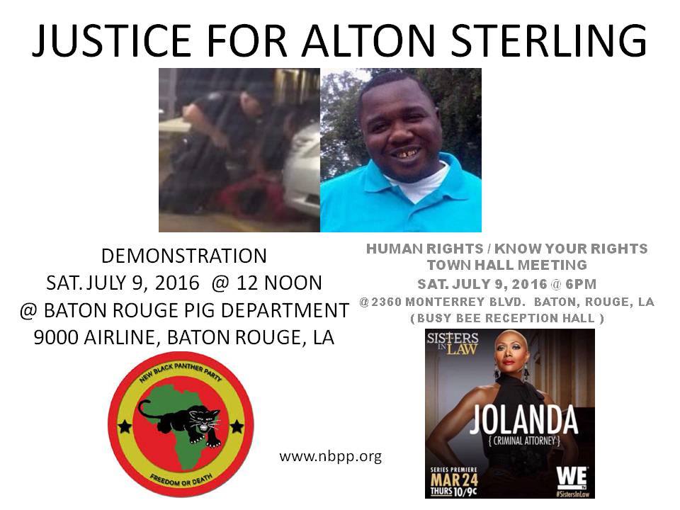 Alton Sterling protest2