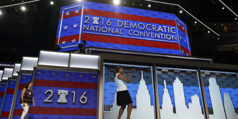 Hey, Y’all Notice That Background Behind The Speakers At The DNC?