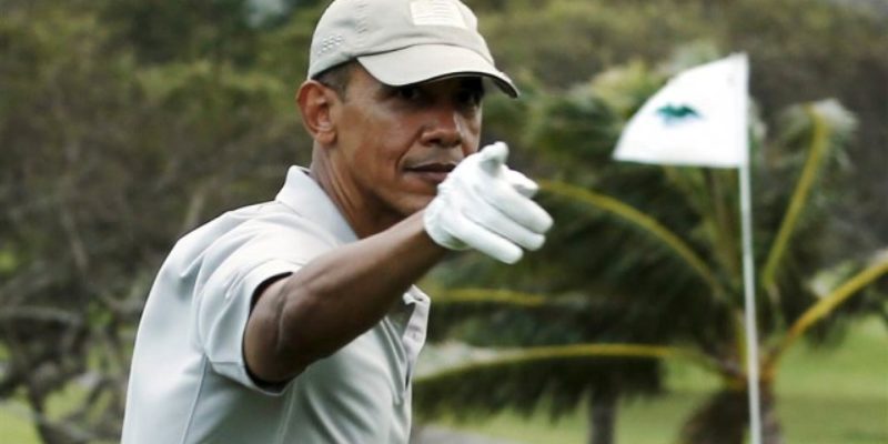 Obama Gets Update On Louisiana Flooding, Then Heads Right Back To The Golf Course