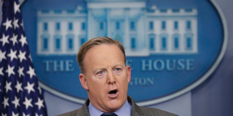 On Sean Spicer’s Weekend Performance And The Controversy About The Crowds…
