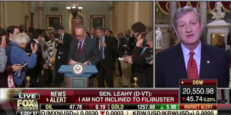 VIDEO: Kennedy On Fox Business Yesterday: Democrats Filibustering Gorsuch Would Be “Doubling Down On Stupid”