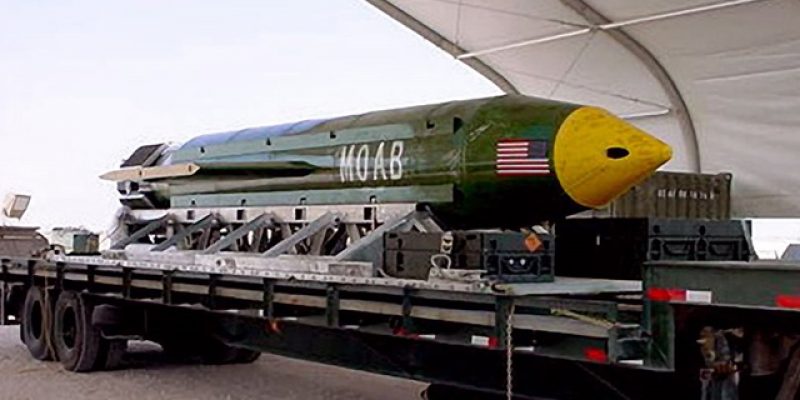It Had To Be Trump Who Would Drop The Mother Of All Bombs On ISIS