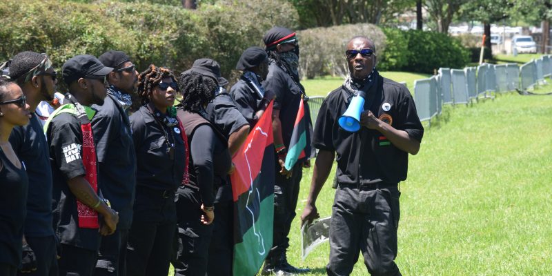 Here’s What Happened At The New Black Panther Protest In BR Saturday