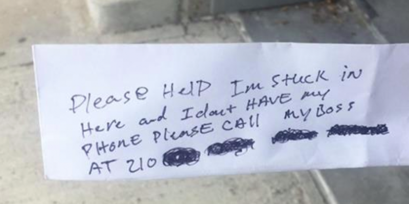 Corpus Christi Man Trapped in ATM – Customers Assume Practical Joke