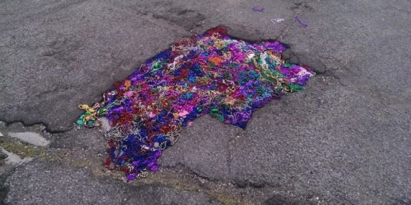 Party’s Over! New Orleans S&WB Fixes Site of “Pothole Party”