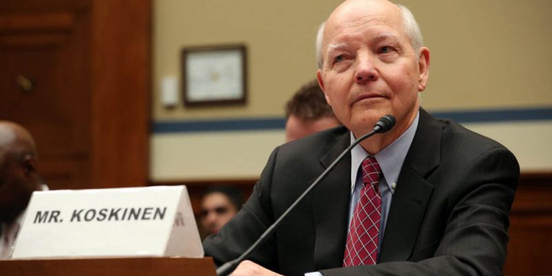 John Koskinen Is FINALLY Out As Head Of The IRS