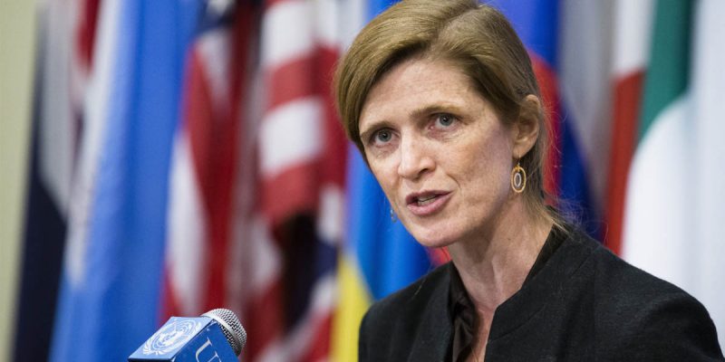  The chutzpah of Samantha Power when it comes to Iran