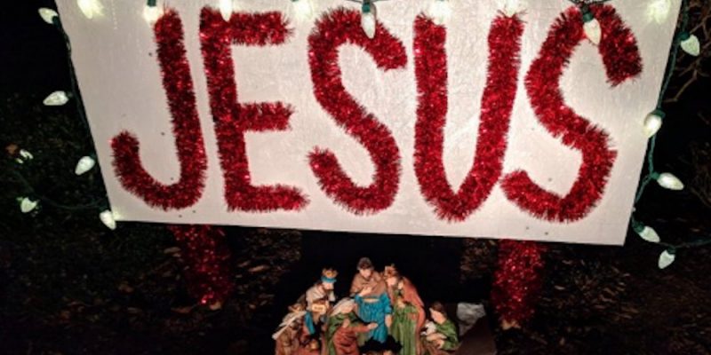 No Jesus for Pennsylvania Family … Christmas Censorship in Gettysburg of All Places