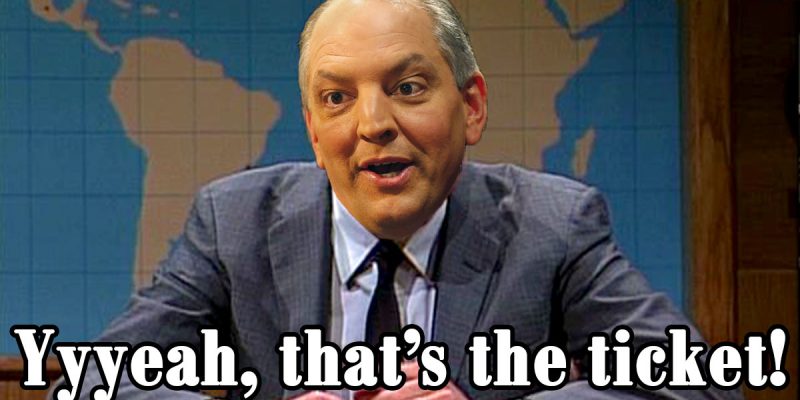 Somebody Finally Called John Bel Edwards On A Lie He’s Told Over And Over Again…