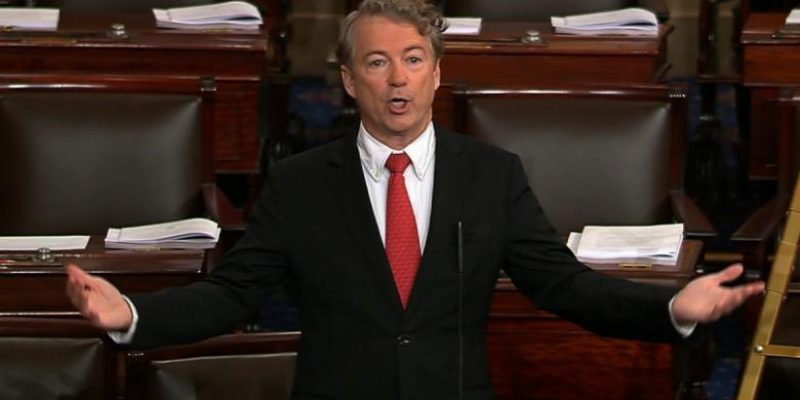 CROUERE: Rand Paul Stands Tall