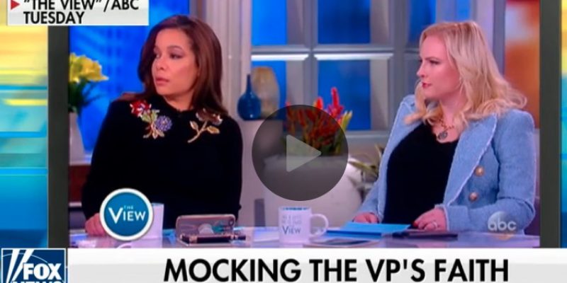 VP Mike Pence Gives the Best Response to The View’s Inane Comments About Christianity [videos]