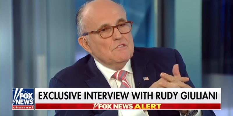 Two Theories On What Rudy Giuliani Said Last Night…