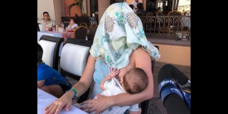 Breastfeeding Austin mom’s response goes viral
