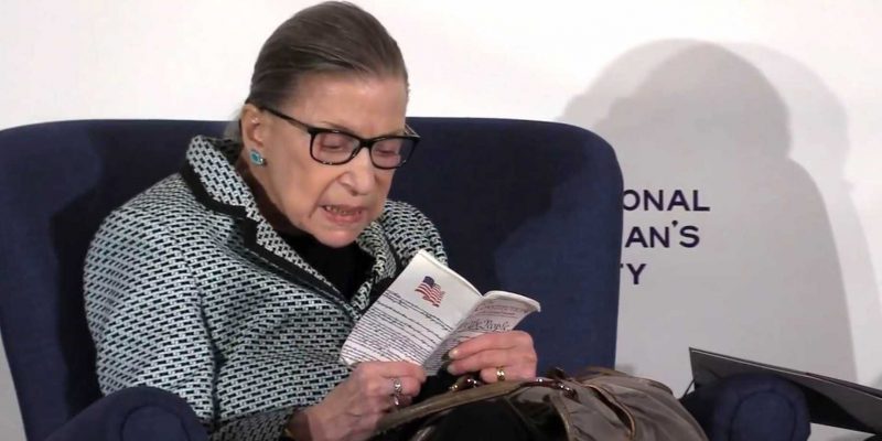 Trump’s next replacement: Ginsburg who doesn’t know what the 14th Amendment says [video]