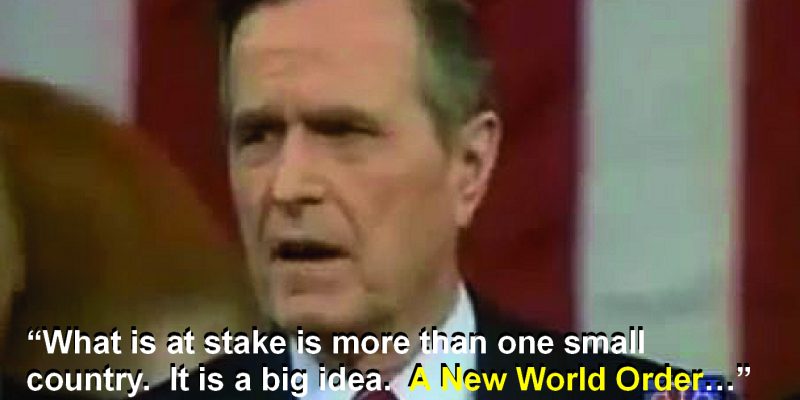 The Legacy of G.H.W. Bush: “No New Taxes,” end of conservatism, modernization of New World Order [videos]