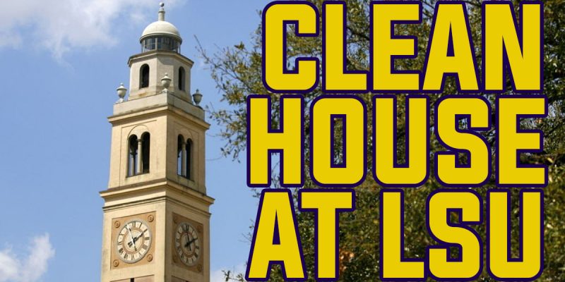 What To Make Of Richard Lipsey’s Demands For A Housecleaning At LSU?