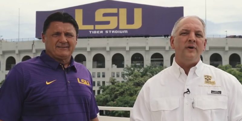 As Was Expected, There Is Backlash Against The Ed Orgeron-JBE Endorsement…