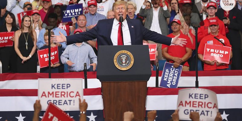 Trump’s New Slogan, Best Moments From Re-Election Rally