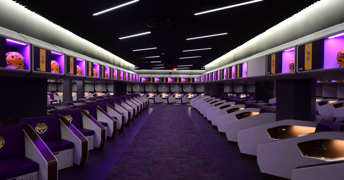 LSU's Unveiling Of Its New Football Locker Rooms Brought Out All The Idiots
