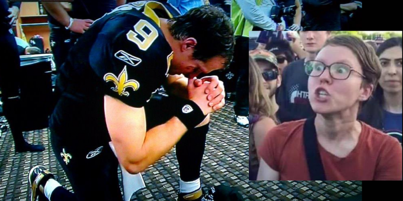 Drew Brees Goes From Saint To Martyr In Liberal Media Hit Job