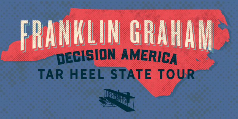 Franklin Graham launches “Decision America” tour in NC [video]