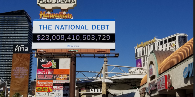 National debt surpasses $23 trillion mark, adds $4.1 billion more in one week