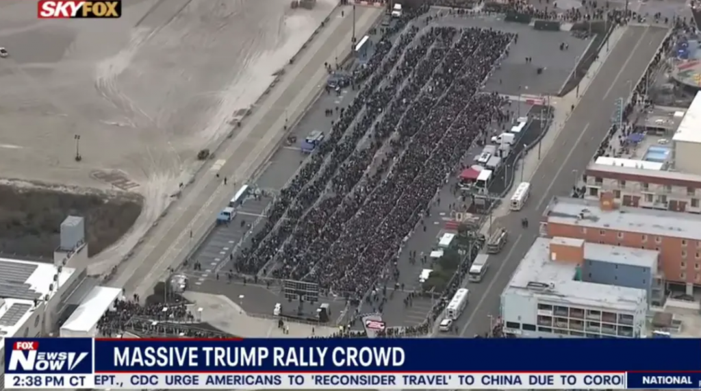 Blue State New Jersey has highest numbers for Trump rally ever [videos]