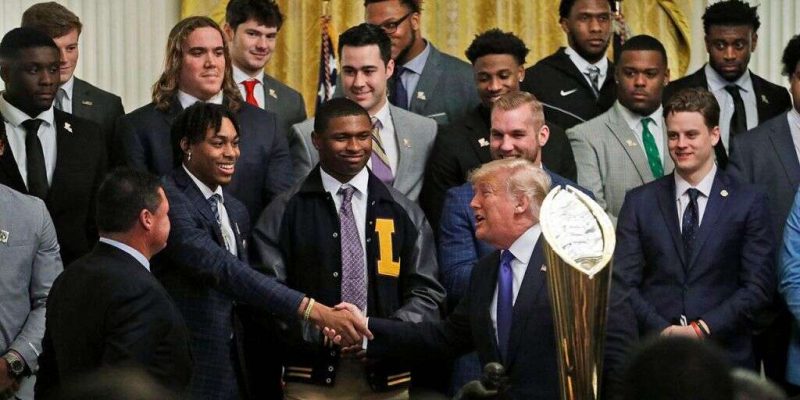 WHITE HOUSE VISIT: Kudos to LSU for Respecting the Presidency