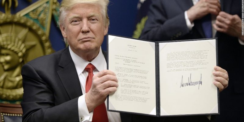 President Trump to Sign Executive Order Halting Immigration Into the U.S.