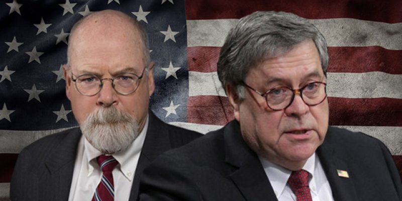 AG Barr: John Durham Is Building Case Against Deep State (VIDEO)