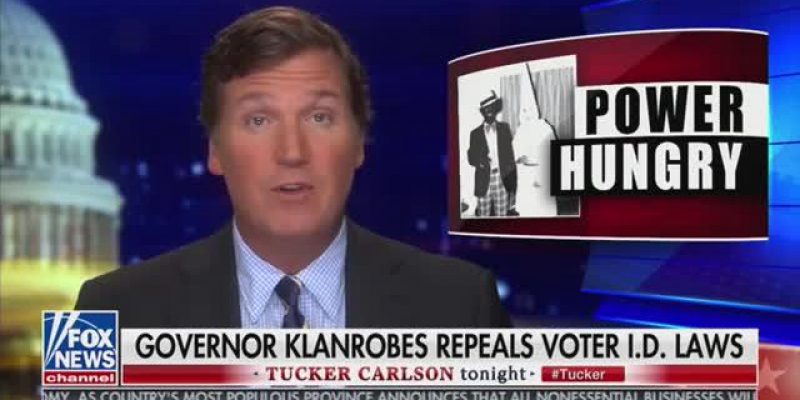 RACIST! Carlson Mocks Left, Warns All U.S. States Concerning Voter Fraud