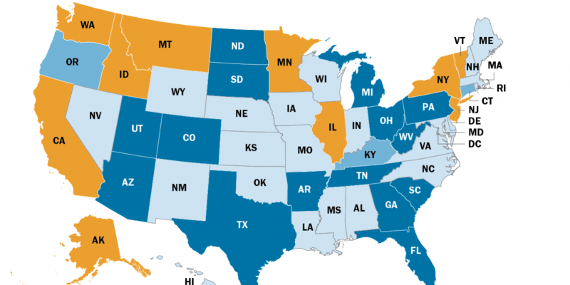 Report: South Dakota has least, Illinois most coronavirus restrictions