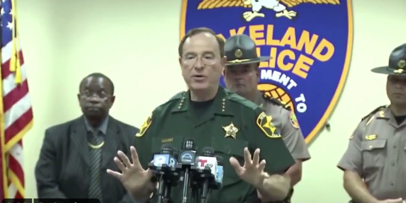 Polk County Florida sheriff has an epic message for looters [video]