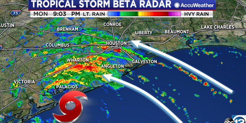 Up to 20 inches of rain expected in Houston area from Beta [videos]